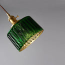 GobekUsa Green Glass LED Pendant Light - Stylish Lighting Fixture for Modern Interiors