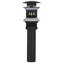 GobekUsa Brushed Gold Pop-Up Drain Stopper for Bathroom Sink Vessel Vanity