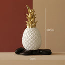 GobekUsa Golden Pineapple Figurine | Modern Nordic Home Decor & Gift