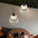 GobekUsa Crystal Chandelier: Elegant LED Ceiling Light for Living Room, Bedroom, and Aisle. Luxurious Modern Design.