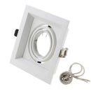 GobekUsa Double Ring LED Ceiling Downlights GU10 MR16 Base Spot Lamps Holder Bracket
