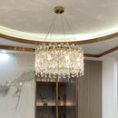 GobekUsa Crystal Chandelier: Luxe LED Living Room Decoration