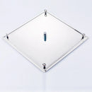 GobekUsa 20’’ Stainless Steel Rainfall Shower Head - Ultra-thin Square Bathroom Shower Head
