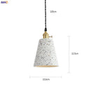 GobekUsa Cement Pendant Lamp: Nordic Modern Loft Style Industrial Lighting