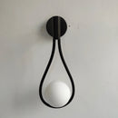 GobekUsa Brass Wall Sconce Glass Ball Modern LED Lighting