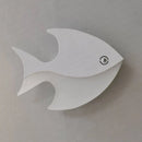 GobekUsa LED Fish Shape Wall Lamp Modern Creative Acrylic Decor for Indoor Spaces