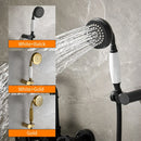 GobekUsa Gold Bathtub Shower Set with Dual Control Wall Mount