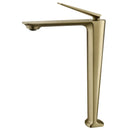 GobekUsa Brushed Gold Basin Faucet - Hot/Cold Sink Tap - Deck Mount Mixer