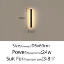 GobekUsa LED Porch Lights | Modern Outdoor Black Lamps for Living Room & Bedroom