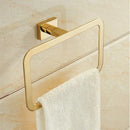 GobekUsa Gold Towel Ranger: Brass Wall Mounted Bathroom Accessory Rack