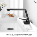 GobekUsa Brass Basin Sink Faucet Mixer with Single Handle for Bathroom Vanity