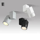 GobekUsa 5W Adjustable Angle Downlight Chrome/White/Black Surface Mount Warm/Natural White
