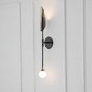 GobekUsa Golden Metal Glass Wall Lamp | Up Down Sconce Spotlight for Bedroom and Living Room