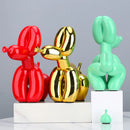 GobekUsa Balloon Dog Statue: Modern Nordic Resin Art Sculpture for Home Decor