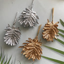 GobekUsa Artificial Eucalyptus Leaf Bunch for Home Christmas Wedding Decor - 6-Pack