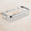 GobekUsa Gold Brass Bathroom Shelf with Towel Hanger, Shampoo Holder, and Basket