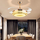 GobekUsa Living Room Electric Fan Light: Stylish Wind Power Fixture for Home Décor