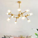 GobekUsa Black Postmodern Sputnik Chandelier for Dining Room and Home Decor
