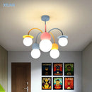 GobekUsa Cute Cartoon LED Chandelier Light for Kids Bedroom and Nursery