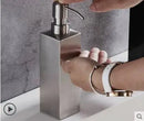 GobekUsa Black Stainless Steel Wall-Mounted Soap Dispenser