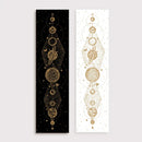 GobekUsa Lunar Eclipse Moon Phase Tapestries Psychedelic Wall Hanging