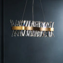GobekUsa Gold Crystal LED Chandelier for Dinning Room