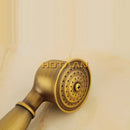GobekUsa Brass Hand Shower Set with Hose Pipe & Holder
