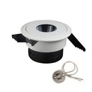 GobekUsa Adjustable Anti-Glare Ceiling Downlight with GU10/MR16 Lamp Base for Indoor Spot Lighting