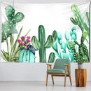 GobekUsa Cactus Tropical Plant Tapestry Wall Hanging for Children's Room Hippie Cartoon Home Decor