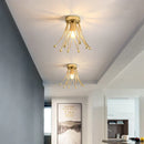 GobekUsa Gold Crown Ceiling Light for Hallway, Aisle, Kitchen Island
