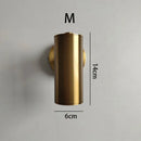 GobekUsa Gold Iron Art LED Wall Lamp Modern Bedroom Living Room Light