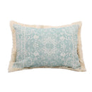 GobekUsa Green Tassel Pillow Cover 45x45cm/30x50cm Cotton Linen for Home Decor