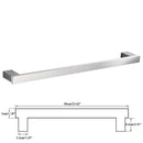 GobekUsa 6-Piece Brushed Nickel Bathroom Accessories Set