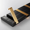 GobekUsa Aluminum Folding Robe Hook Black Gold Wall Mount Towel Hanger Kitchen Door Hook