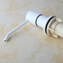 GobekUsa ABS White Soap Dispenser for Kitchen Bathroom Sink, Shampoo, Shower, Lotion - New Liquid