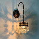 GobekUsa Crystal Wall Lamp: Luxury Lighting for Bedroom, Living Room, Hotel, Cafe, Lobby