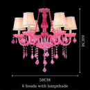 GobekUsa Crystal Chandelier: Glamorous Green Lighting for Wedding Parlor, Bedroom, and More