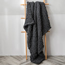 GobekUsa Cozy Chenille Chunky Knit Blanket - Soft Decorative Throw for Bed, Sofa, Living Room - Summer Quilt or Rug Alternative
