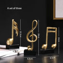 GobekUsa Gold Resin Sculpture | Nordic Luxury Technology Decor for Home & Office