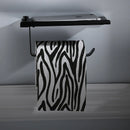 GobekUsa Aluminum Black Bathroom Tissue Holder Wall-Mounted Toilet Paper Rack Stand