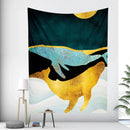 GobekUsa Abstract Animal Tapestry Wall Hanging for Home Décor and Bohemian Style