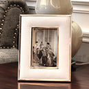 GobekUsa Crocodile Leather Modern Photo Frame for Living Room Decor & Gifts