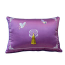 GobekUsa Chinoiserie Butterfly Embroidered Cushion Cover for Mahogany Sofa