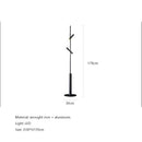 GobekUsa LED Spotlight Projection Floor Lamp for Modern Minimalist Living Room Decor