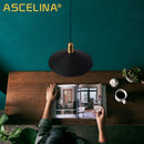GobekUsa Black Gold LED Pendant Lights for Home Restaurant Loft Bar Industrial Decor