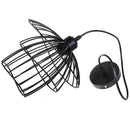 GobekUsa Black Iron Cage Pendant Light for Kitchen Living Room Shop