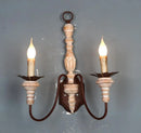 GobekUsa French Country Rustic Wall Sconces Light Antique Retro Wall Lamps