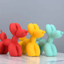 GobekUsa Balloon Dog Sculpture: Modern Resin Home Decor Nordic Animal Figurine