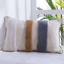 GobekUsa Handmade Moroccan Geometric Dots Stripe Pillow Cover for Sofa Bed