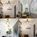 GobekUsa Iron Ceiling Light Fixture for Modern Spaces